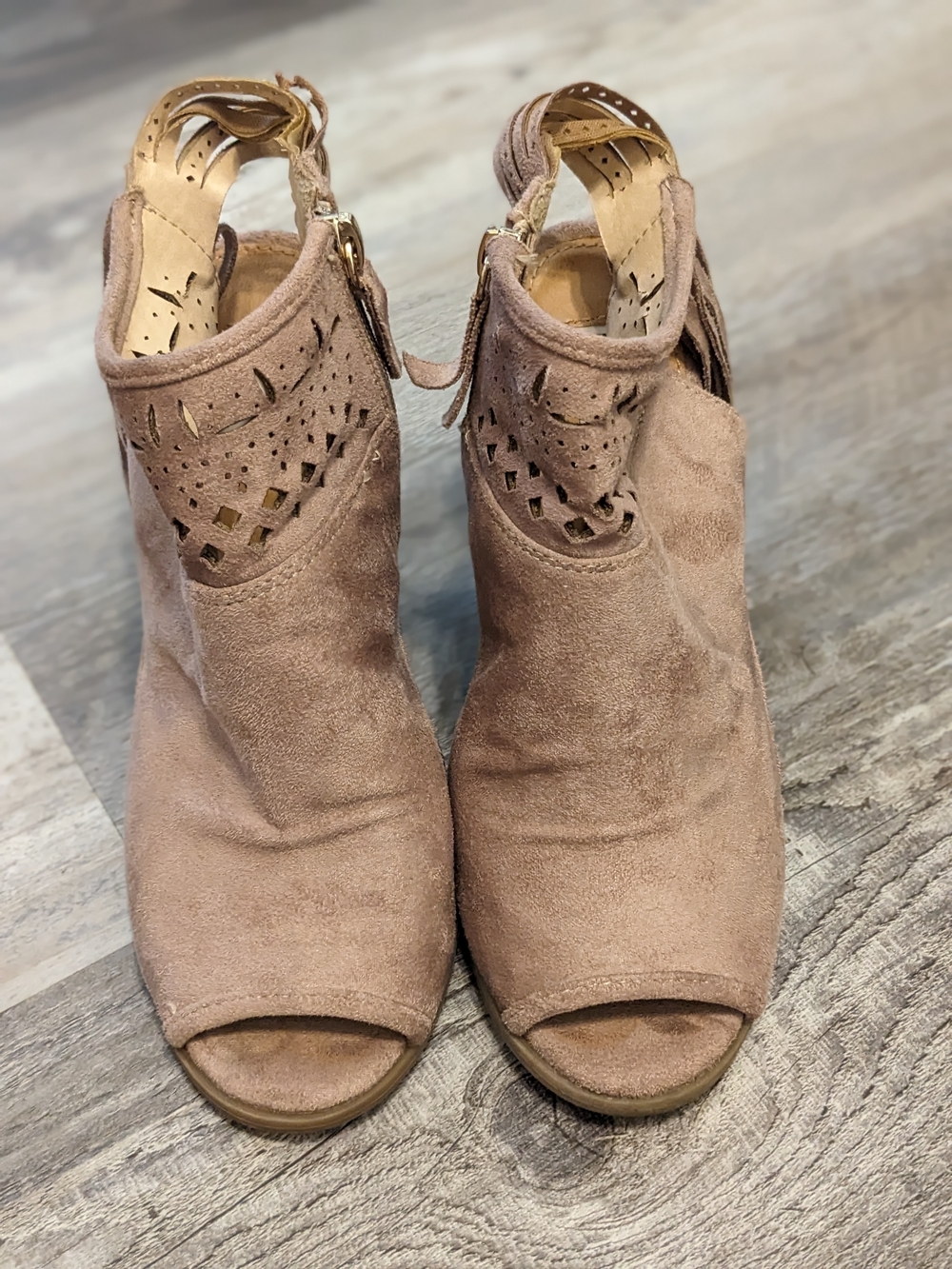 Not Rated Peep Toe Sandals